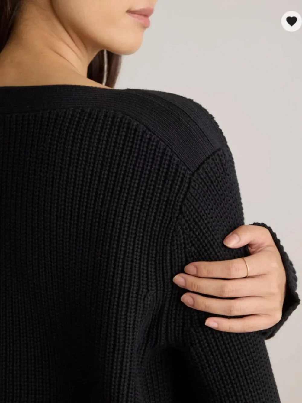 Quince Women's 100% Organic Cotton Fisherman Boatneck Sweater, Size M